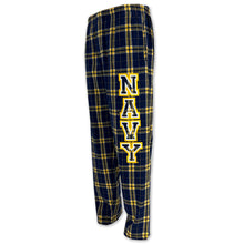 Load image into Gallery viewer, Navy 2C Flannel Pants (Navy/Gold)