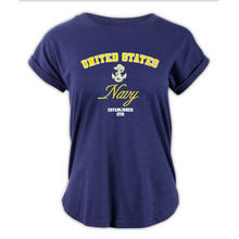 Load image into Gallery viewer, Navy Ladies Sweet Tee (Navy)