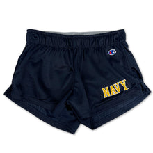Load image into Gallery viewer, Navy Champion Ladies Mesh Shorts (Navy)