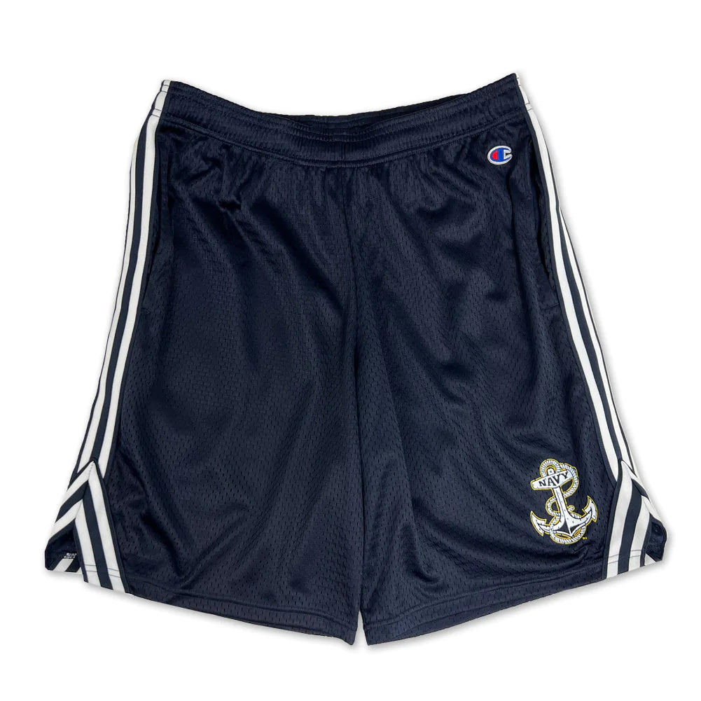 Navy Champion Anchor Men's Lacrosse Shorts