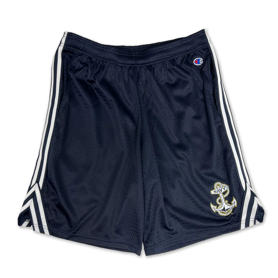 Navy Champion Anchor Men's Lacrosse Shorts