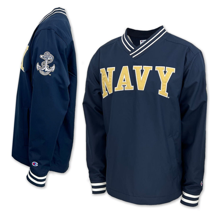 Navy Champion Men's Super Fan Scout Jacket (Navy)
