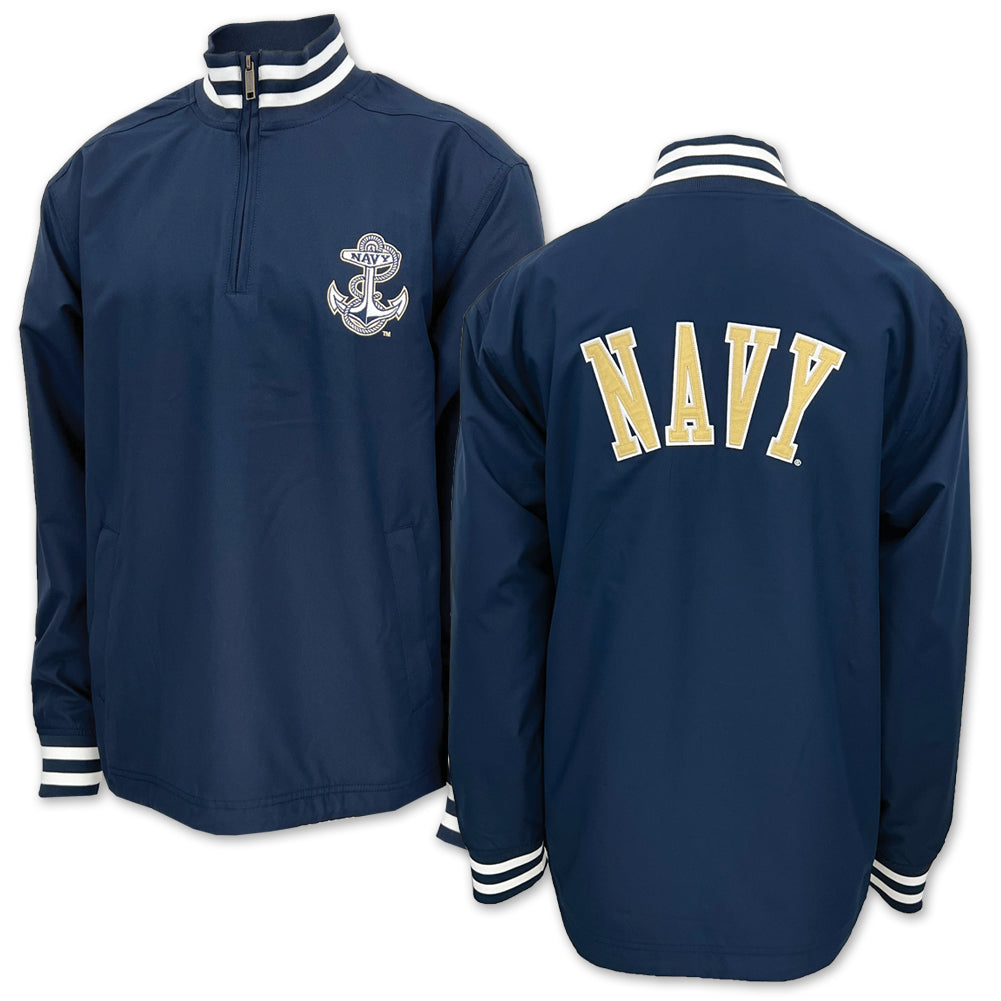 Navy Anchor Champion Men's Trooper Jacket (Navy)