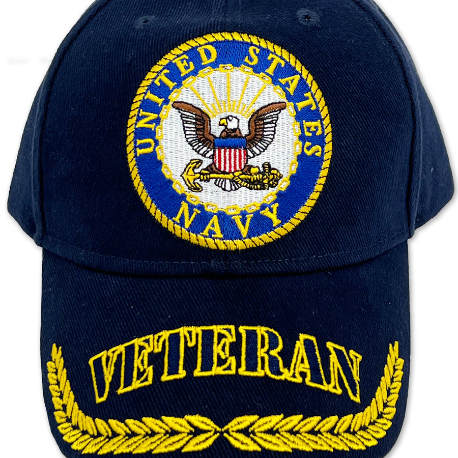 Military Veteran Navy Veteran Baseball Cap Us Navy Baseball Cap