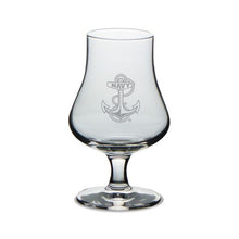 Load image into Gallery viewer, Navy Anchor 6.5oz Classic Whiskey Glass*
