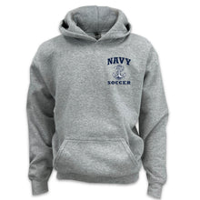 Load image into Gallery viewer, Navy Youth Anchor Soccer Hood