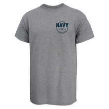 Load image into Gallery viewer, Navy Veteran USA Made T-Shirt