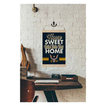 Load image into Gallery viewer, Navy Home Sweet Home Reversible Banner*
