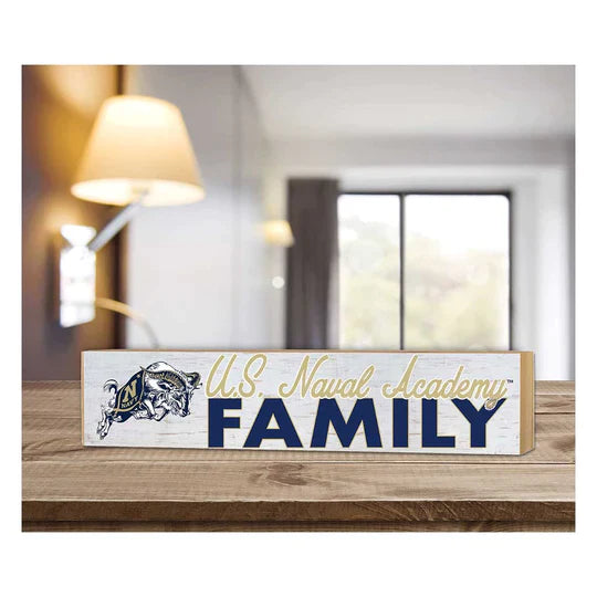 Block Weathered Team Family Block Naval Academy Midshipmen (3x13)