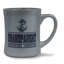 Load image into Gallery viewer, Navy Grandparent 16oz MK Matte Mug (Silver)