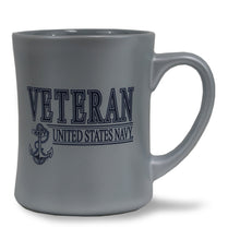 Load image into Gallery viewer, Navy Veteran 16oz MK Matte Mug (Silver)
