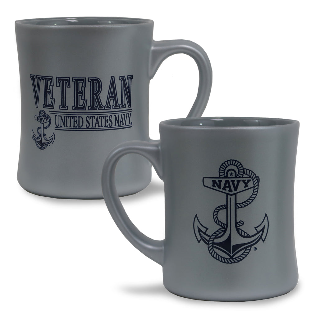 Navy Bullet Mag Mug (Black)