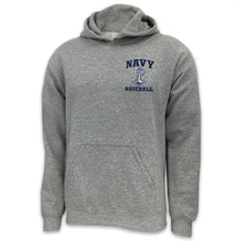 Load image into Gallery viewer, Navy Anchor Baseball Hood