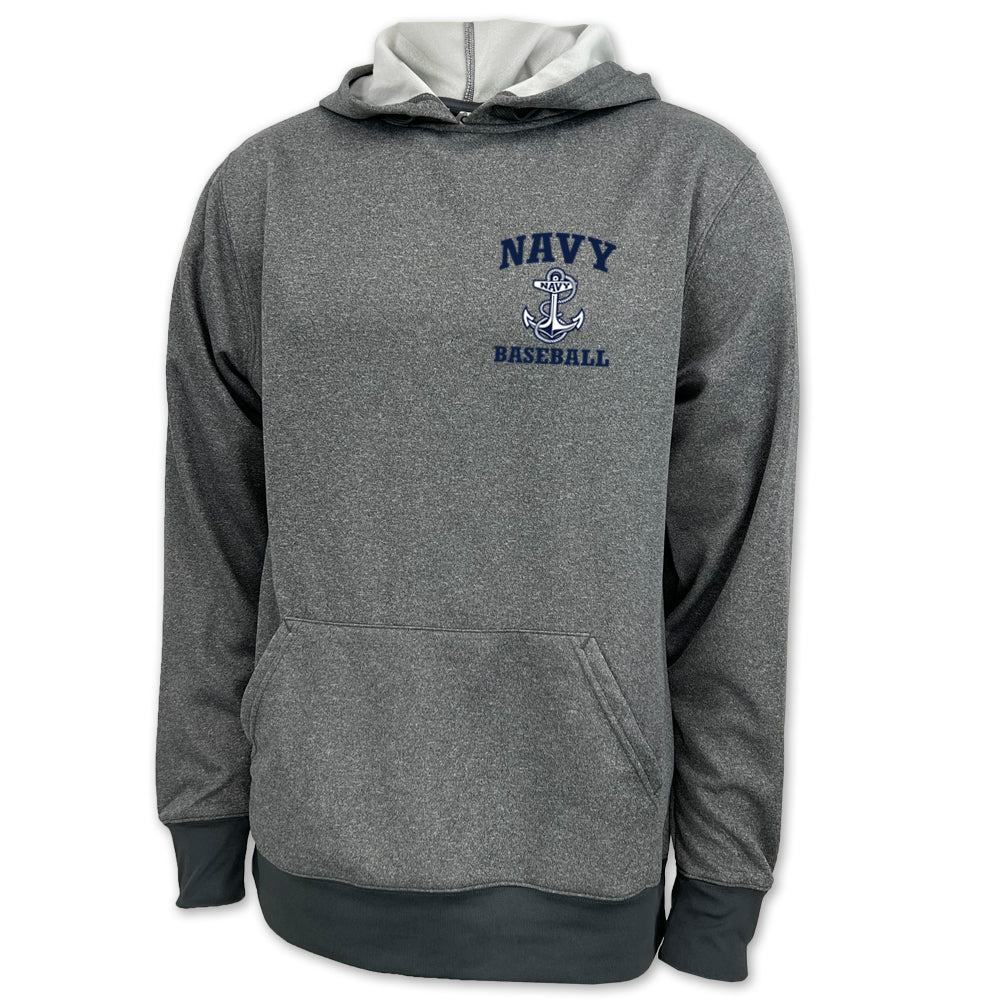 Navy Anchor Baseball Performance Hood