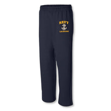 Load image into Gallery viewer, Navy Anchor Lacrosse Sweatpant