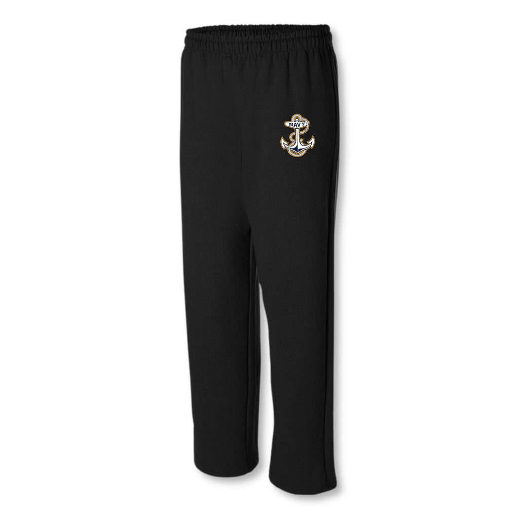 Navy Anchor Logo Sweatpant