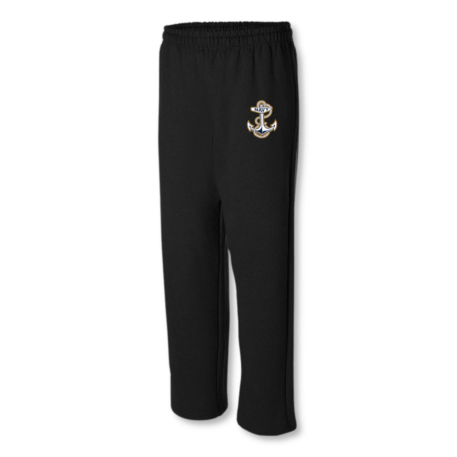 Navy Anchor Logo Sweatpant