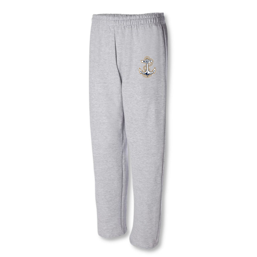 Navy Anchor Logo Sweatpant