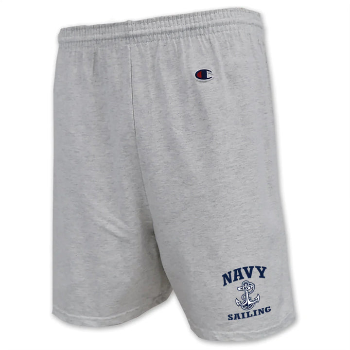 Navy Anchor Champion Sailing Cotton Short