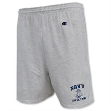 Load image into Gallery viewer, Navy Anchor Champion Sailing Cotton Short