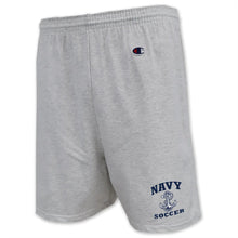 Load image into Gallery viewer, Navy Anchor Champion Soccer Cotton Short