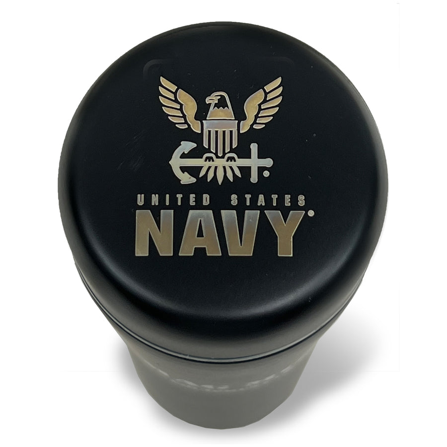 Navy Bullet Mag Mug (Black)
