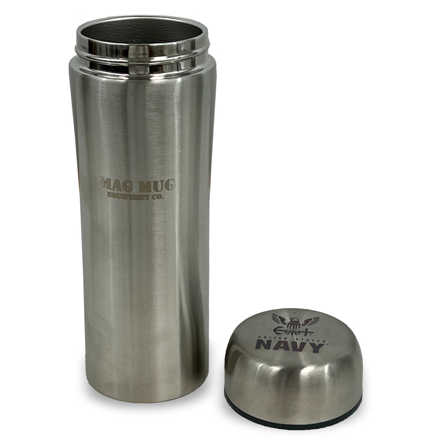 Navy Bullet Mag Mug (Stainless)