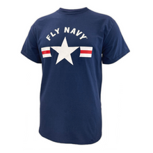 Load image into Gallery viewer, Navy Fly Navy T-Shirt (Navy)
