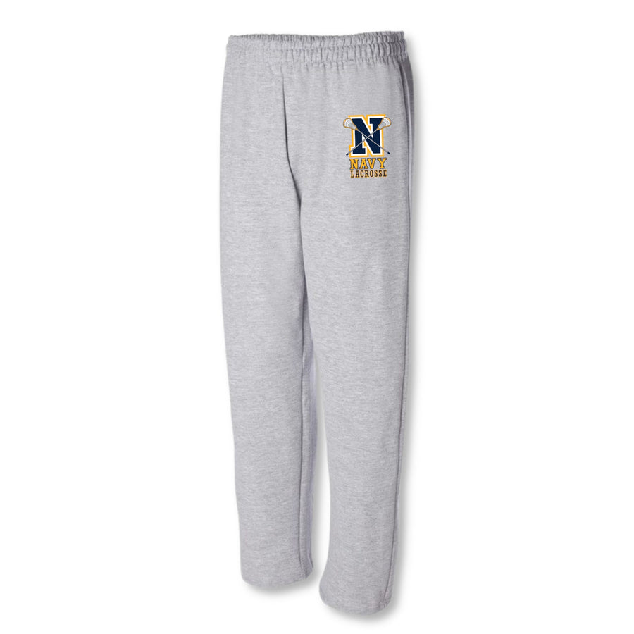 Navy Lacrosse Logo Sweatpant