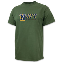 Load image into Gallery viewer, Navy Lacrosse Sport T-Shirt
