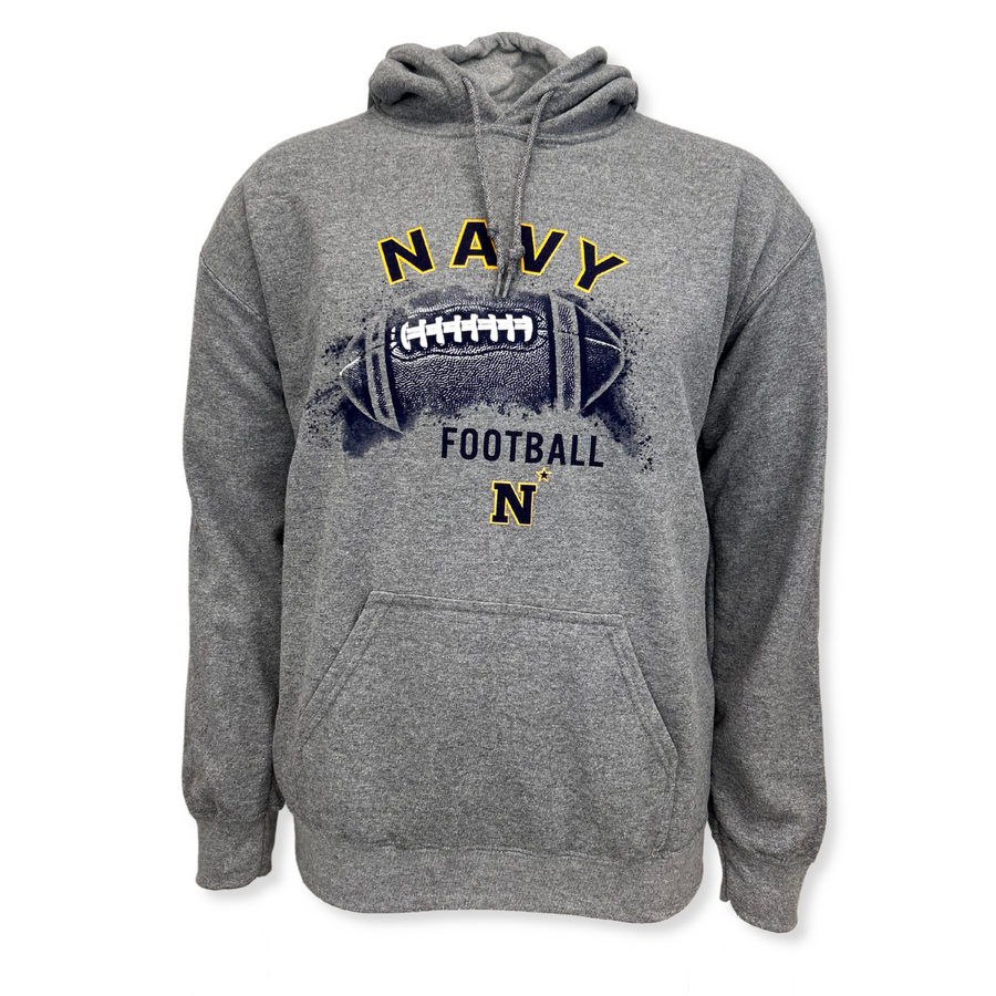 Navy Midshipmen Football Hood (Graphite)