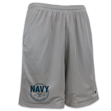 Load image into Gallery viewer, Navy Retired Mesh Short