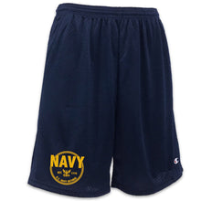 Load image into Gallery viewer, Navy Retired Mesh Short