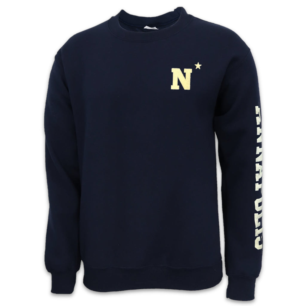 Navy N* Annapolis Crewneck (Navy)