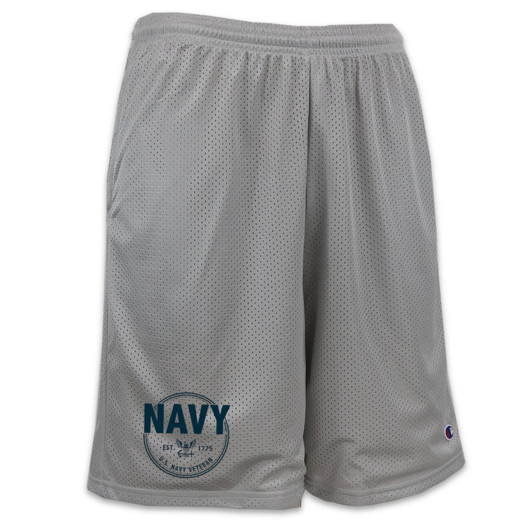 Navy Veteran Mesh Short