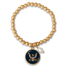 Load image into Gallery viewer, Navy Eagle Diana Bracelet