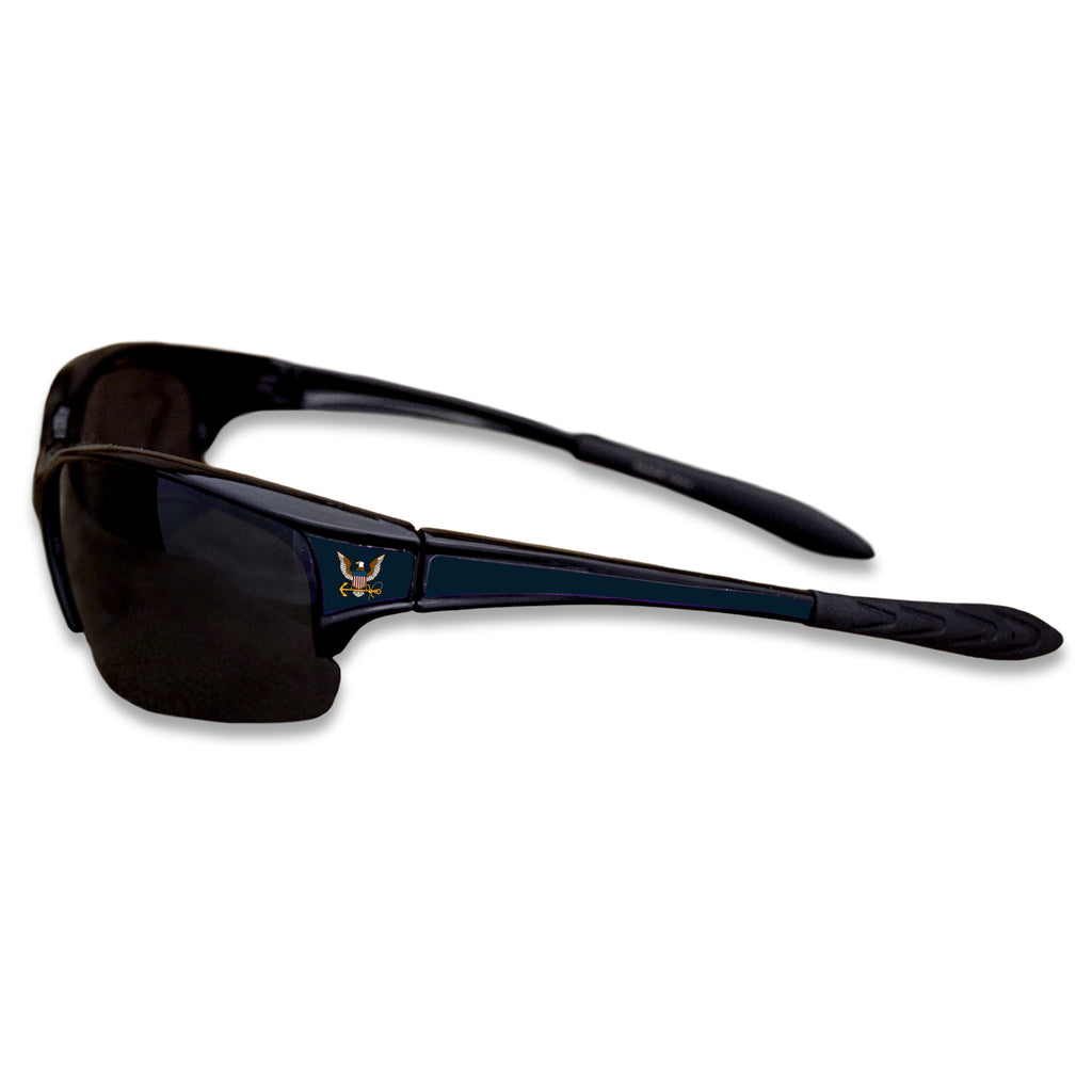 Navy Rimless Sports Elite Sunglasses
