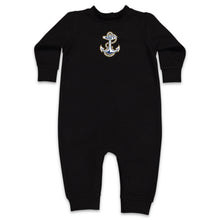 Load image into Gallery viewer, Navy Anchor Infant Fleece