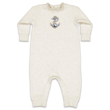 Load image into Gallery viewer, Navy Anchor Infant Fleece