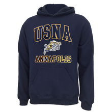 Load image into Gallery viewer, USNA Annapolis Embroidered Hood