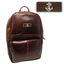 Load image into Gallery viewer, Navy Kannah Canyon Backpack (Brown)