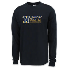 Load image into Gallery viewer, Navy Lacrosse Sport Long Sleeve T