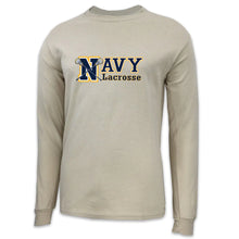 Load image into Gallery viewer, Navy Lacrosse Sport Long Sleeve T