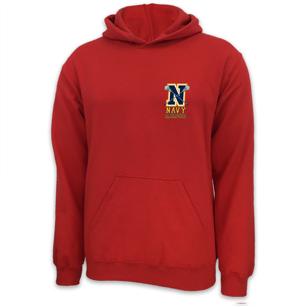 Navy lacrosse hoodie shop