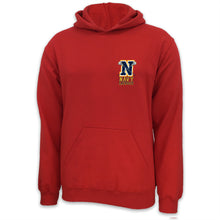 Load image into Gallery viewer, Navy Lacrosse Logo Hood