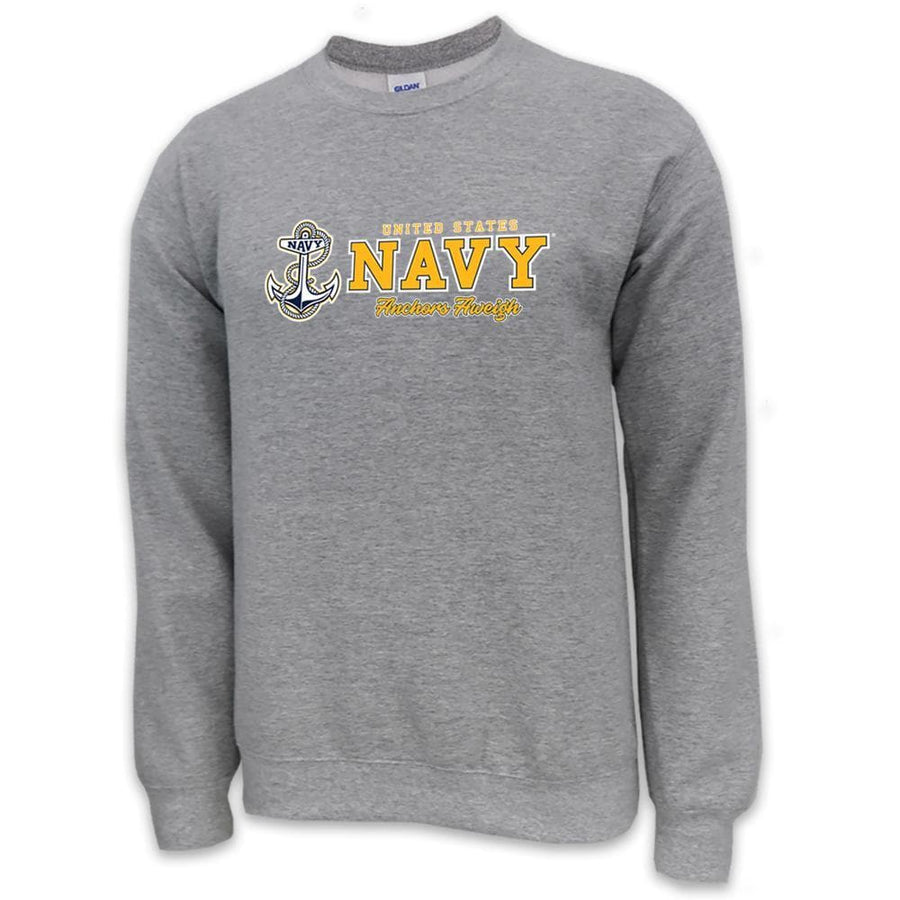 USN Anchors Aweigh Crewneck