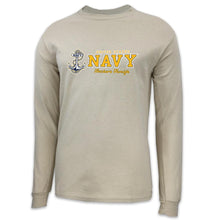 Load image into Gallery viewer, USN Anchors Aweigh Long Sleeve T