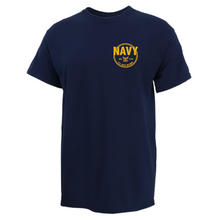 Load image into Gallery viewer, Navy Retired T-Shirt