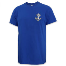 Load image into Gallery viewer, Navy Anchor Logo T-Shirt