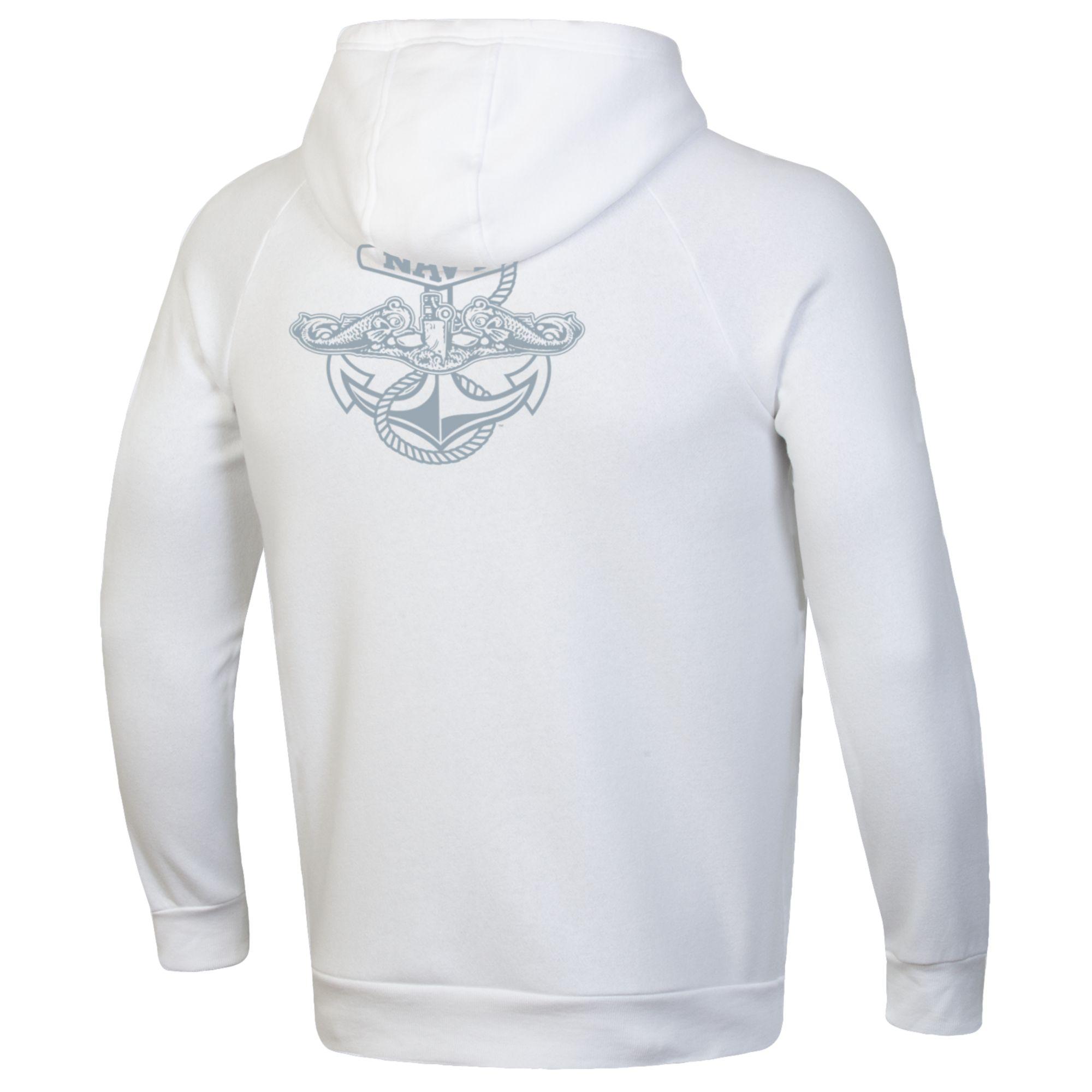 Under armour shop white hood